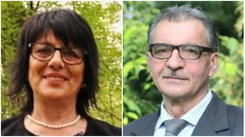 I candidati Giannina Cover e Firmino Vettori