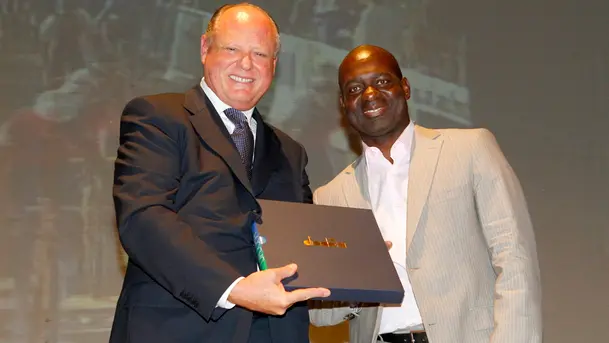 Prandi Caerano villa Benzi presentazione libro sui 50 anni Diadora Diego Danieli con Ben Jhonson