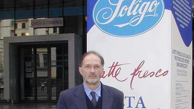 12/04/01 TV. Conferenza Ferrero e Soligo: Lorenzo Brugnera. (Rea). © Paolo Balanza