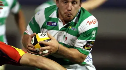 Prandi Benetton v Newport, Franco Sbaraglini, foto Rogers.