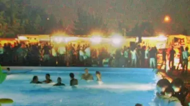 Una festa in piscina al Park Tennis di Villorba