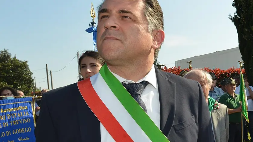 Il sindaco di Castello di Godego Diego Parisotto