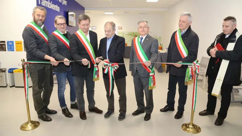 zago AG.FOTOFILM paese inaugurazione sportello eco servizi contarina