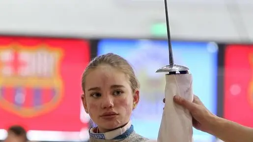 Beatrice Vio detta "Bebe" in occasione della gara del 02 maggio 2010 a San Lazzaro di Savena (Bologna). ANSA/GIORGIO BENVENUTI