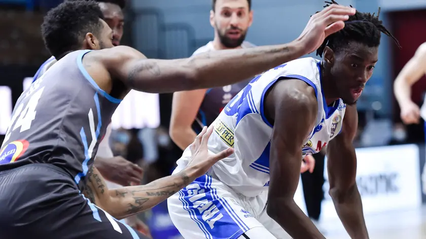 Nicola Akele.Vanoli Cremona - De Longhi Treviso .Legabasket Serie A UnipolSNAI 2020/21.Cremona, 21/03/2021.Gianluca Checchi/Ciamillo-Castoria