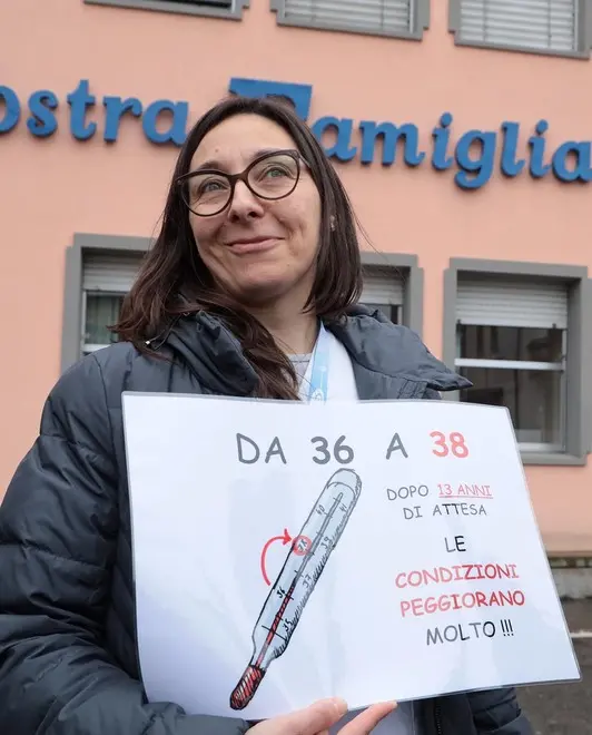de polo agenzia foto film treviso manifestazione dipendenti nostra famiglia