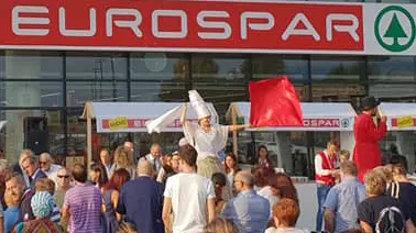 Ferrazza Caerano inaugurazione nuovo supermercato Despar
