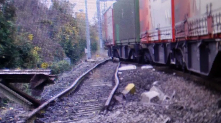DE MARCHI AG.FOTOFILM TREVISO DISAGIO STAZIONE DEI TRENI X INTERRUZIONE LINEA TV-UD