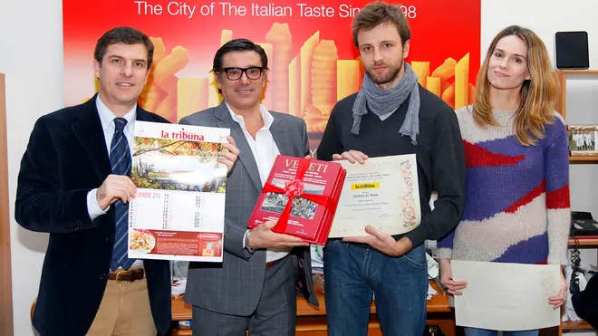 Pucci Castello Di Godego presentazione calendario 2012 novembre Andrea Di Nisio