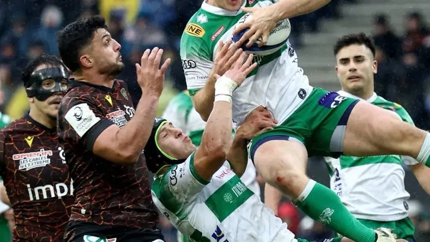 Benetton rugby battuto dal Clermont