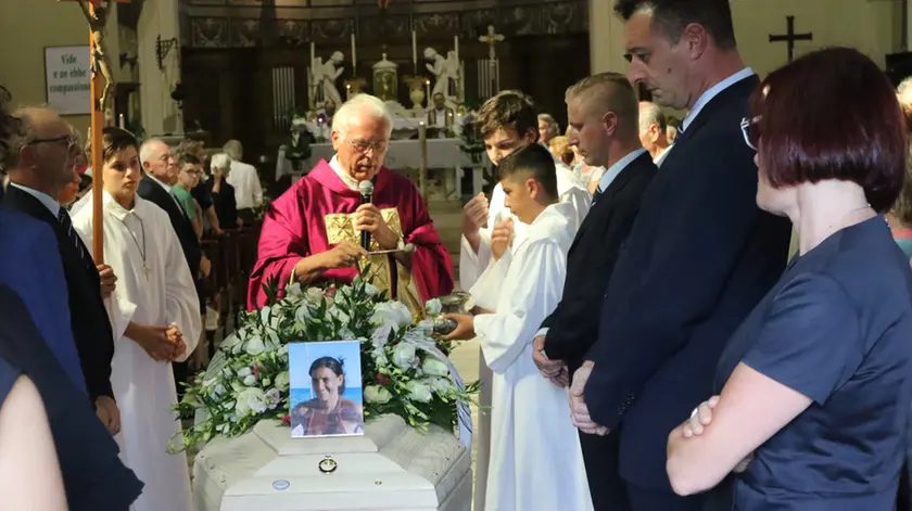 TOME . AG.FOTOFILM PONTE DI PIAVE . FUNERALE GLORIA BUONAVITA