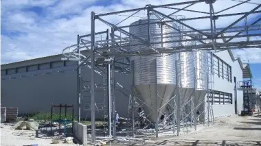 Un’immagine dello stabilimento della Maia a Pieve di Soligo