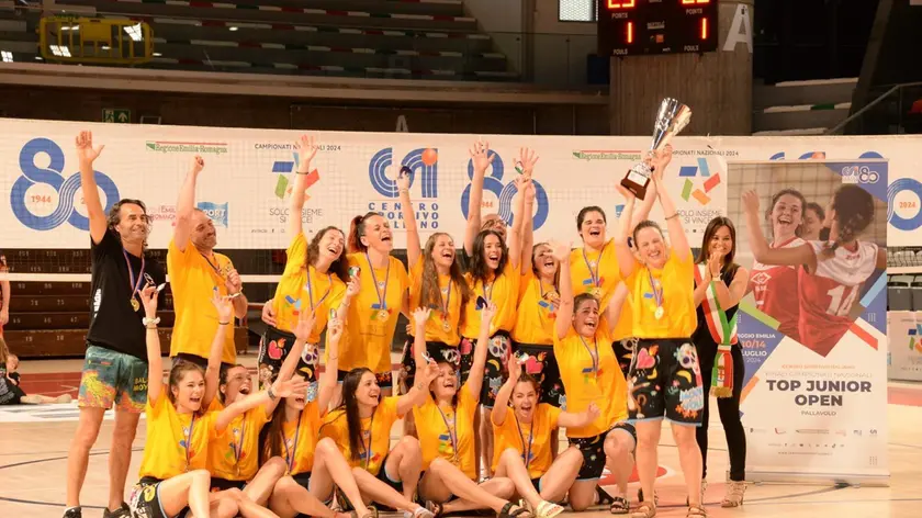 Le ragazze del volley Piave sono campionesse italiane Csi