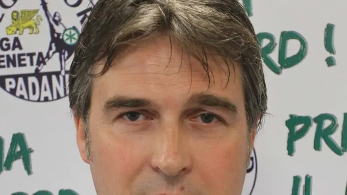 ZAGO TREVISO LEGA NORD-CONFERENZA STAMPA AL K3 SUL TEMA IMMIGRAZIONE, IN FOTO DIMITRI COIN