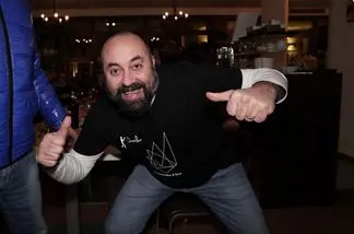 Davide Dolo, proprietario del Bar Dam sede del fan club