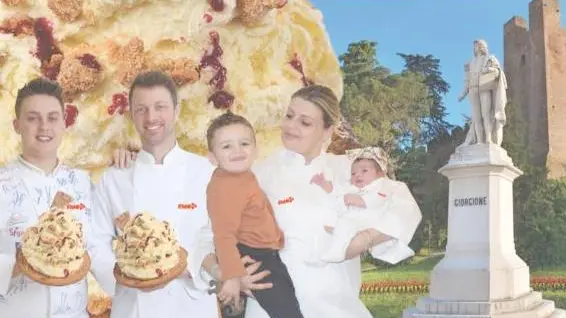I figli Ivo, Manuel e Ornella Bernardi che lavorano in azienda assieme ai genitori Rino e Gabriella