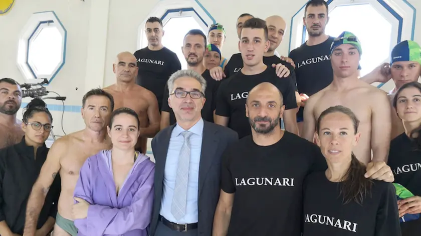 Agostini Vittorio nuoto per il Centenario