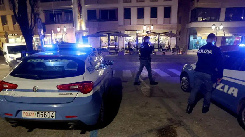 Viale Cadorna lunedì dopo la rissa