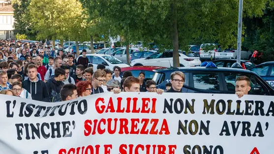 Allegranzi Conegliano Protesta degli studenti su scuole sicure