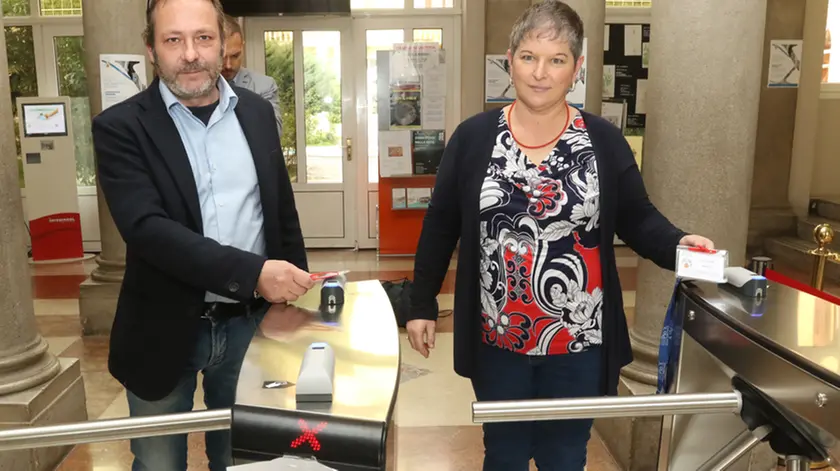 ZAGO . AG.FOTOFILM TREVISO PIO X° I TORNELLI ALL'INGRESSO