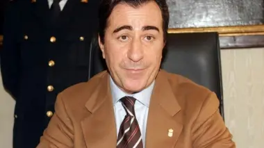 Sopra il questore Carmine Damiano. A sinistra Felice Maniero