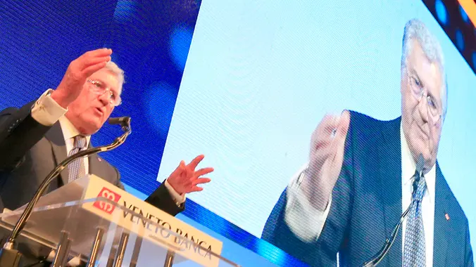 Ferrazza Venegazzù assemblea soci Veneto Banca 2014 Flavio Trinca