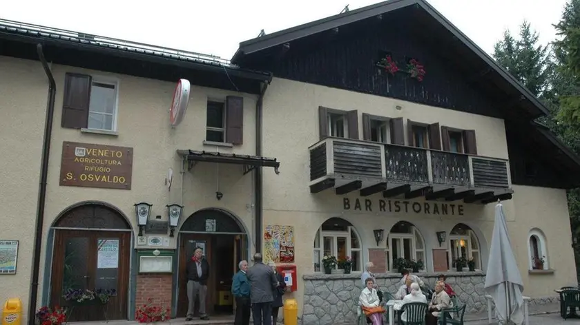 Il rifugio Sant'Osvaldo a Pian Cansiglio
