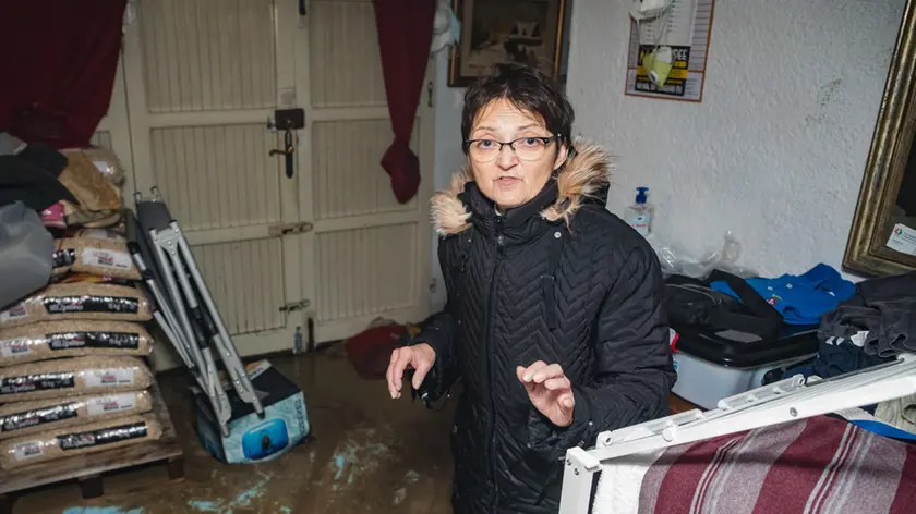Agostini Cordignano Via Diaz Allagamenti La casa della signora Giulietta Giust