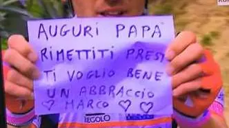 Il messaggio sfoderato a fine gara