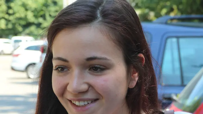 AGOSTINI AG.FOTOFILM TREVISO ESAMI DI MATURITA' SECONDA PROVA AL LICEO SCENTIFICO L. DA VINCI, IN FOTO VALERIA VITANGELI
