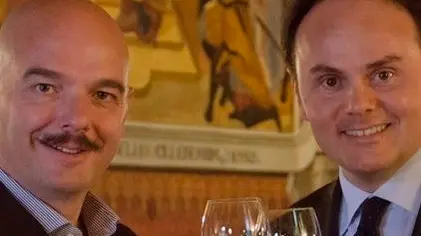 Gianluca Bisol con Matteo Bruno Lunelli