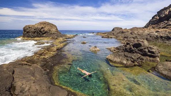 Playa Caletón de los Cangrejos, Gáldar