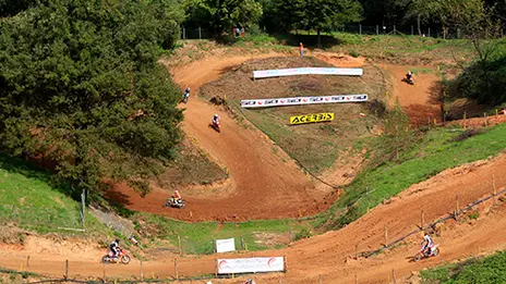 Allegranzi Giavera apertura pista da motocross