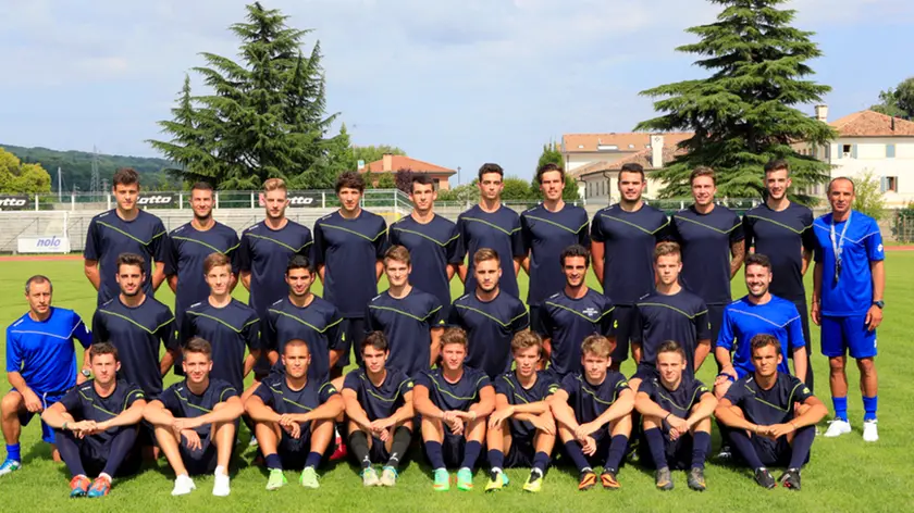 Bolognini Montebelluna presentazione squadra di calcio Montebelluna. squadra