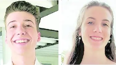 Eros Lovato (Riccati) e Maria Liviero (Canova), entrambi maturi con 100 e lode