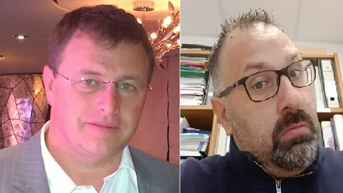 Da sinistra Renato Celotto e Rudi D'Altoè