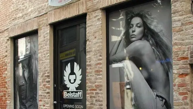 TREVISO 20/06/06 NUOVO NEGOZIO BELSTAFF IN VIA BARBERIA - NEGOZIO BELSTAFF IN VIA BARBERIA