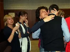 La commozione dei parenti delle vittime