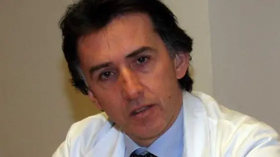 TREVISO 19/01/06 CONFERENZA STAMPA UNITA' SANITARIA SU LUCA ZAIA ESPLOSA BUSTA DI POLVERE BIANCA, IN FOTO DANIELE FREZZA conferenza stampa unita_ sanitaria su zaia che gli esplode busta di polvere bianca