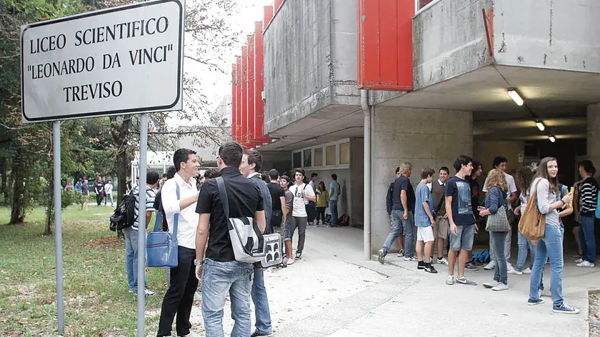 Il liceo Da Vinci a Treviso
