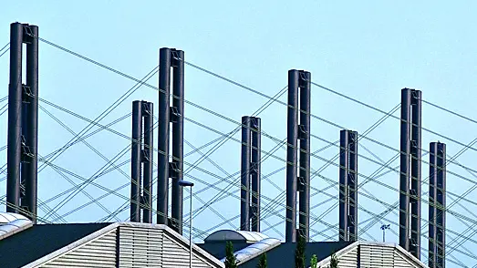 Lo stabilimento di Benetton a Castrette di Villorba