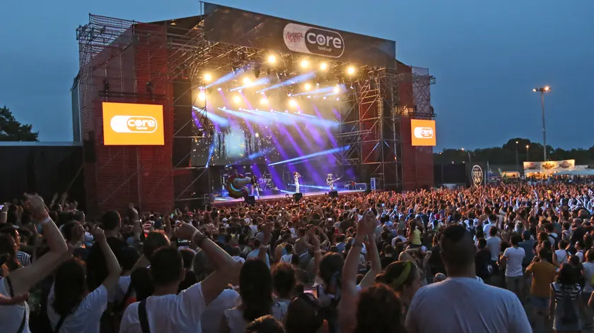 BORGHESI AG.FOTOFILM TREVISO CORE FESTIVAL, CONCERTO MANESKIN