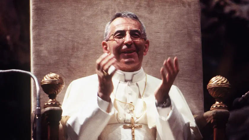 Albino Luciani nel giorno della sua elezione