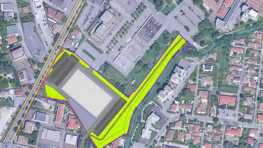 L’area del market in viale della Repubblica, bocciato come quello all’Appiani