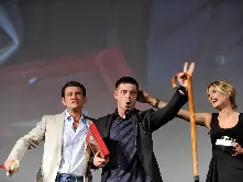 Il regista Aureliano Amadei ritira il premio