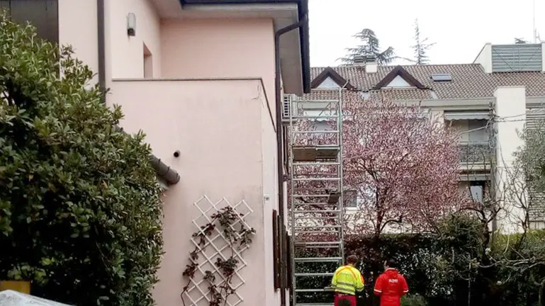 DePolo Conegliano infortunio sul lavoro in via Redipuglia
