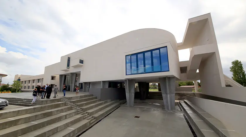 Borghesi Montebelluna visita nuovo liceo Levi