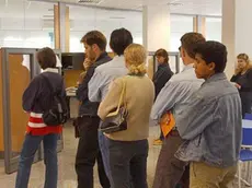 02/10/01 TV. Nuova sede del collocamento. (Rea)..© Paolo Balanza