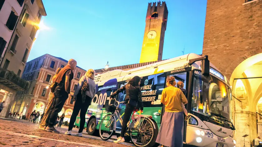 Un autobus Mom a Treviso