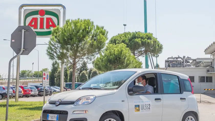 De Polo Vazzola Tamponi Covid all'AIA